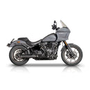 V-Performance EC Approved 2-into-1 Exhaust for Harley  - Customhoj