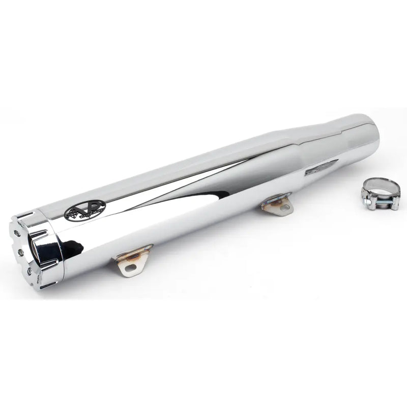 V-Performance EC-approved Slip-On Mufflers for Harley 21-24 FLSB Sport Glide (Revolver end cap) (Euro 5 approved) / Chrome