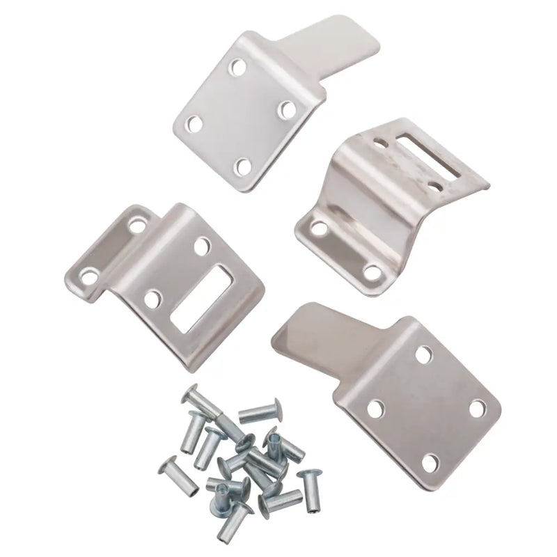 V-Twin MFG 69-92 Style Saddlebag Hinges for Harley 69-92 FL / FLT / Touring (OEM 90746-79)  - Customhoj