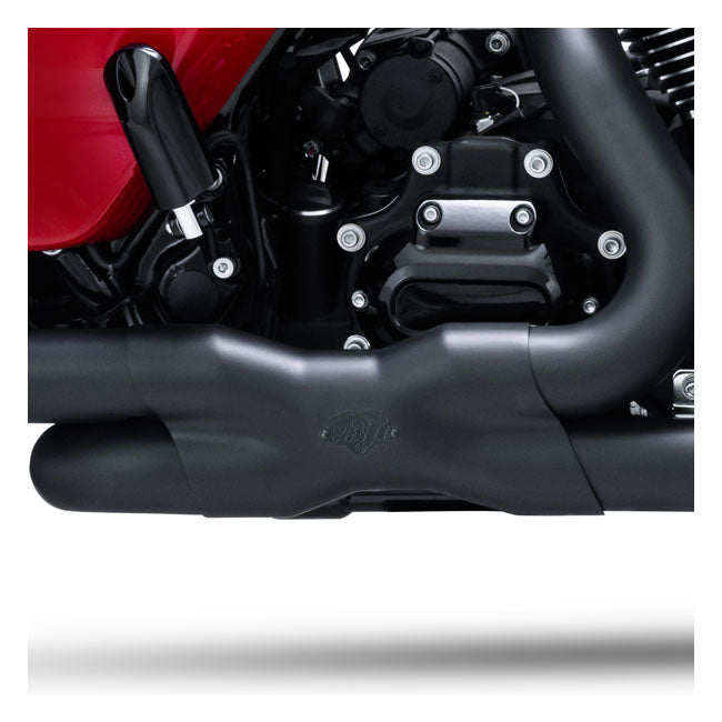 Vance & Hines Power Duals Crossover Head Pipes for Harley  - Customhoj