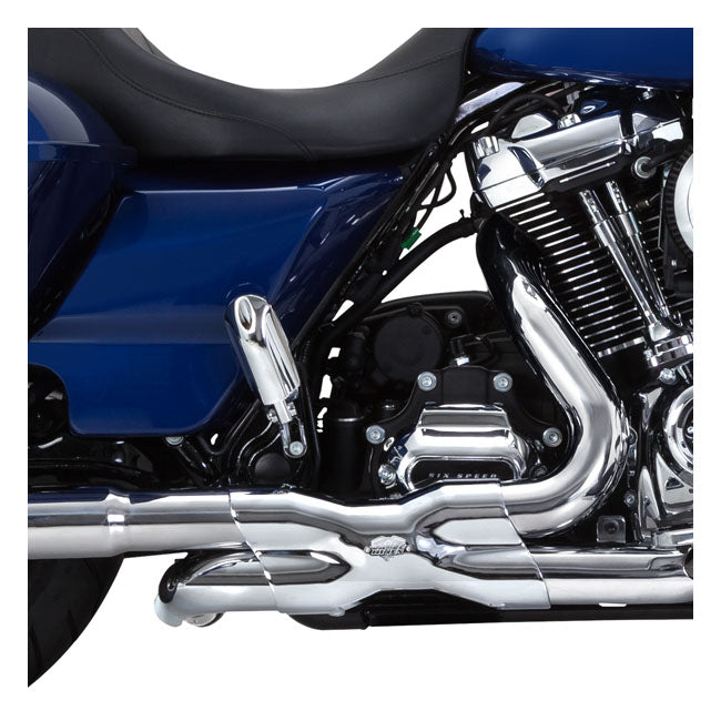 Vance & Hines Power Duals Crossover Head Pipes for Harley  - Customhoj