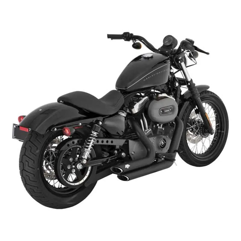 Vance & Hines Shortshots Staggered Exhaust for Harley 04-13 XL Sportster / Black  - Customhoj