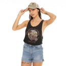 Von Dutch Cafe Race Tank Top Ladies Black / XS  - Customhoj