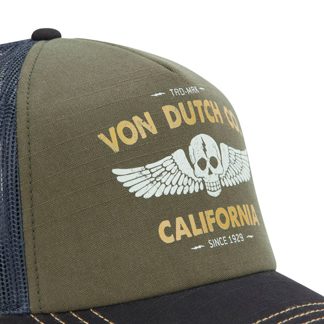 Von Dutch Crew 21 Cap Khaki  - Customhoj