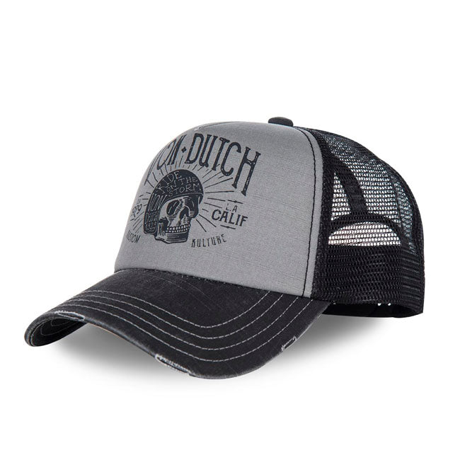 Von Dutch Crew1B Trucker Cap Grey