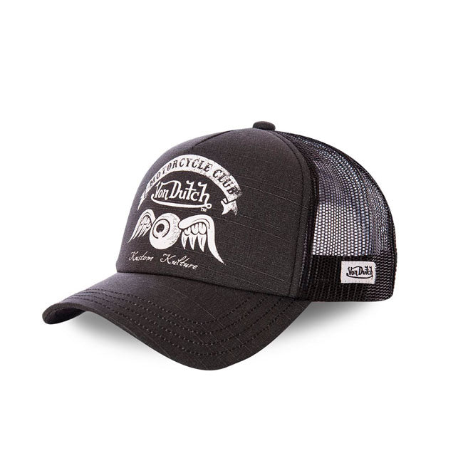 Von Dutch Crew8 Trucker Cap Black