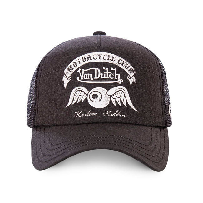 Von Dutch Crew8 Trucker Cap Black