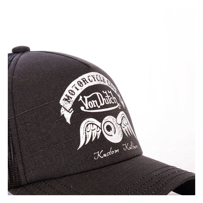 Von Dutch Crew8 Trucker Cap Black