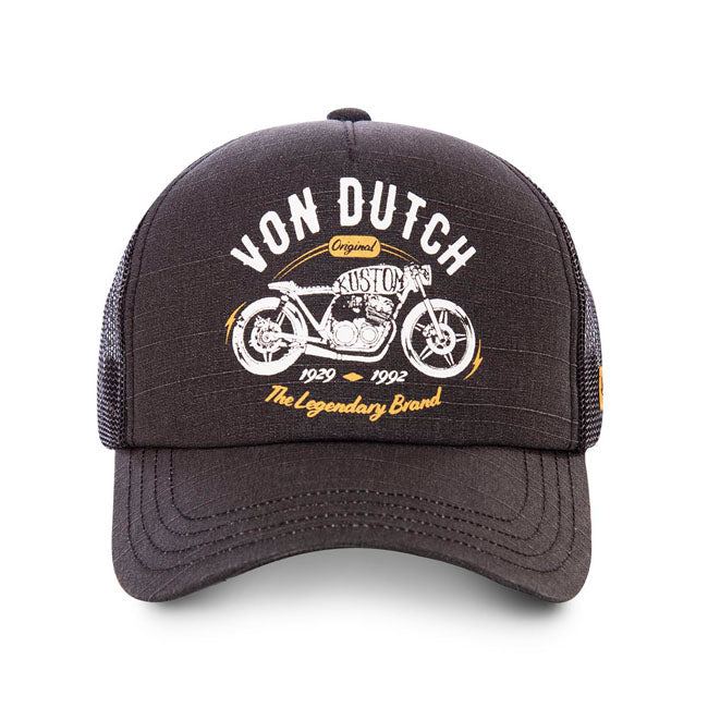 Von Dutch Crew9 Trucker Cap Black