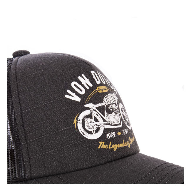 Von Dutch Crew9 Trucker Cap Black