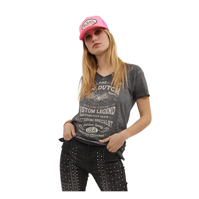 Von Dutch Kustom Legend Ladies T-Shirt XS