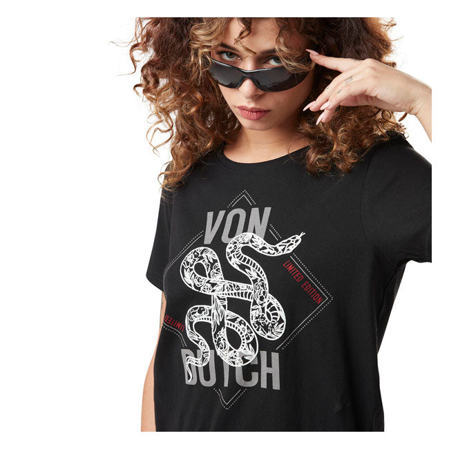 Von Dutch Snake T-Shirt Ladies