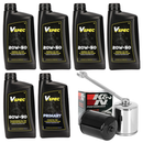 Vspec Service Kit Oils & Filter for Harley 1984-1999 Evolution Big Twin / Chrome