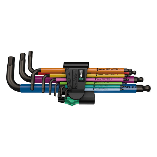 Wera Allen Wrench Set Without bolt holding function Wera Hex Key Set Multicolor Metric Sizes Customhoj