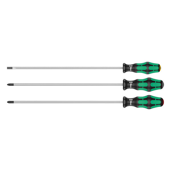 Wera Screwdriver Set Wera Screwdriver Set Kraftform 300 Plus Extra Long Customhoj