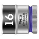 Wera Sockets 16mm Wera Zyklop 3/8" Socket with Holding Function Metric Sizes Customhoj