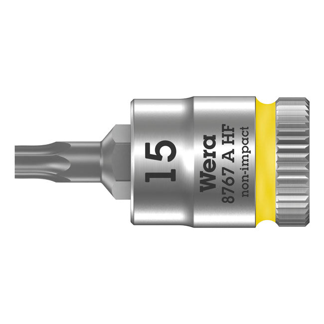 Wera Torx Sockets TX15 Wera Zyklop 1/4" Torx Socket Bit with Holding Function Customhoj