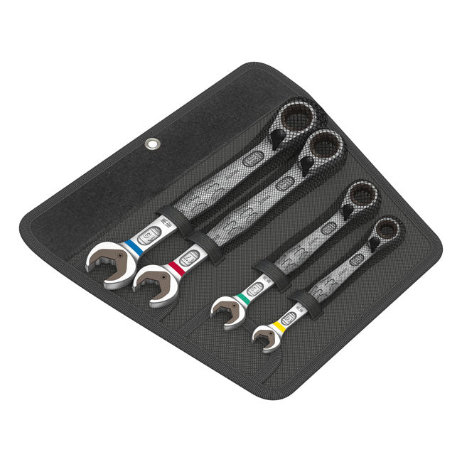 Wera Wrench Set Wera Ratcheting Wrench Set Joker Switch 4-pcs Metric Sizes Customhoj