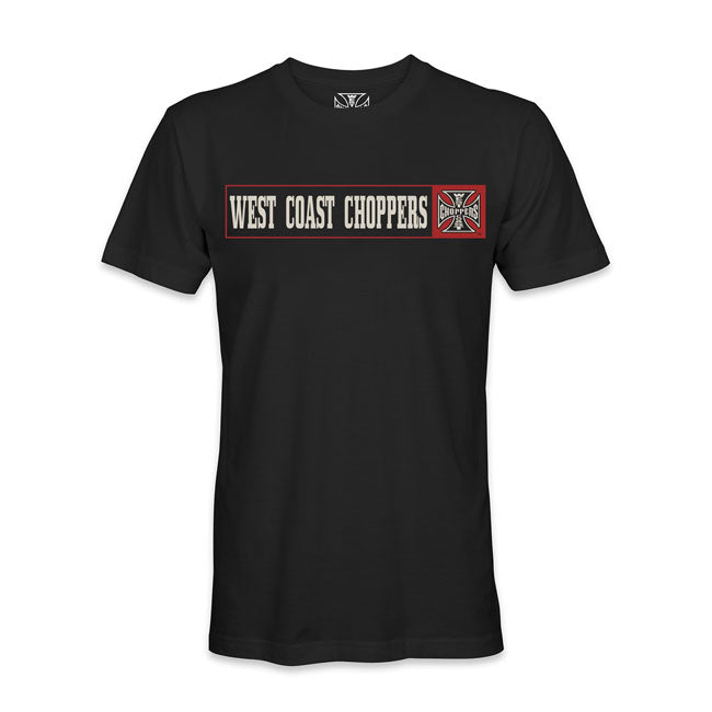 West Coast Choppers Banner T-Shirt Black / S