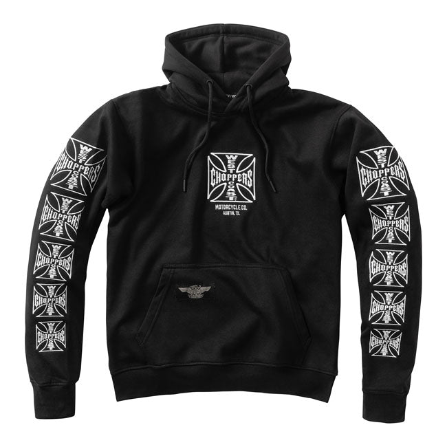 West Coast Choppers Dominator Hoodie  - Customhoj