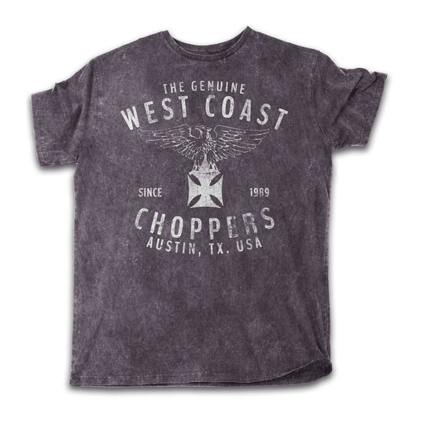 West Coast Choppers Eagle T-Shirt Black / S