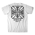 West Coast Choppers OG ATX Motorcycle Co T-Shirt White / S  - Customhoj