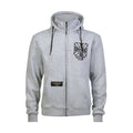 West Coast Choppers OG ATX Zip Hoodie Grey Melange / S