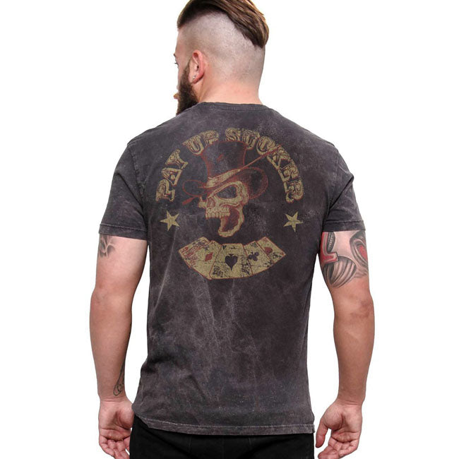 West Coast Choppers Pay Up Sucker T-Shirt Vintage Black / S  - Customhoj