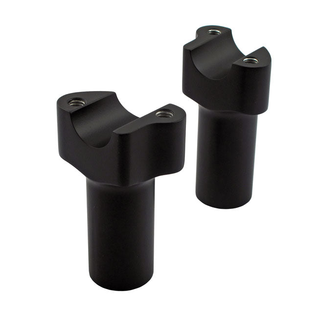 Wild1 Chubby Aluminium Handlebar Risers without Top Clamp Black / 3.5" (8.8cm)