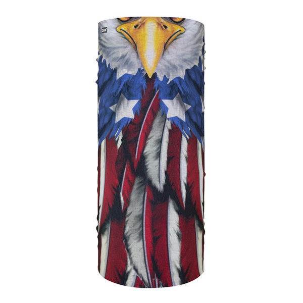 Zanheadgear Motley Tube Polyester Usa Eagle