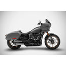 Zard EC Euro 4/5 Approved Cone Slip-On Mufflers for Harley Softail 18-24 Low Rider FXLR / S / ST / Polished  - Customhoj
