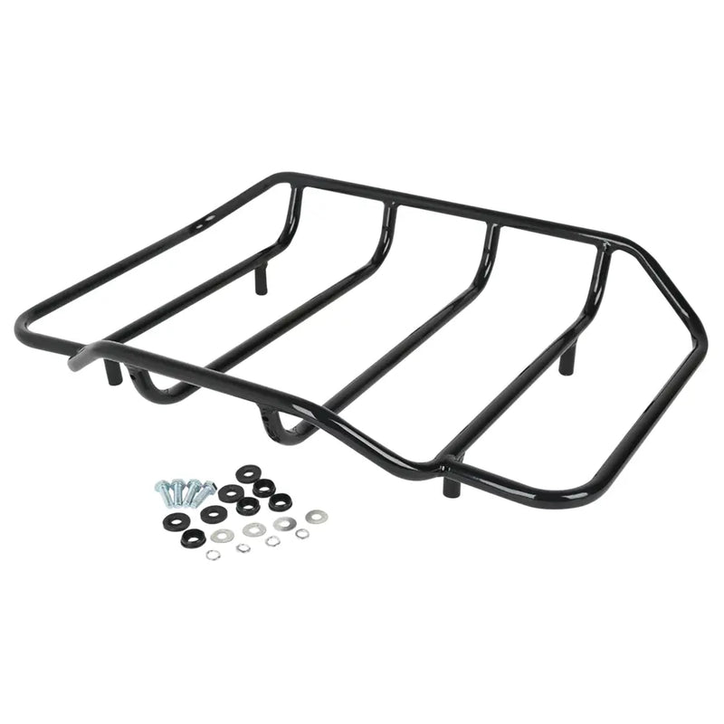 Zodiac Tour-Pak Luggage Rack for Harley 87-25 Touring (Replaces OEM: 53665-87) / Black  - Customhoj