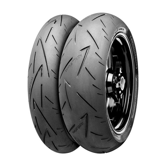 CONTINENTAL Däck 17" 190/50ZR17M/C TL 73W Continental SportAttack II Bakdäck MC 17" Customhoj