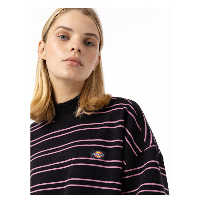 Dickies Sweater Ladies Dickies Westover Stripe Ladies Sweatshirt Customhoj