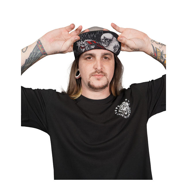 Down-n-Out Keps Down-n-Out Bad Example Snapback Keps Grå/Svart Customhoj