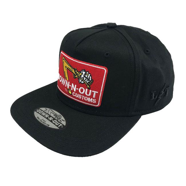 Down-n-Out Keps Down-N-Out Flat Bill Keps Customhoj