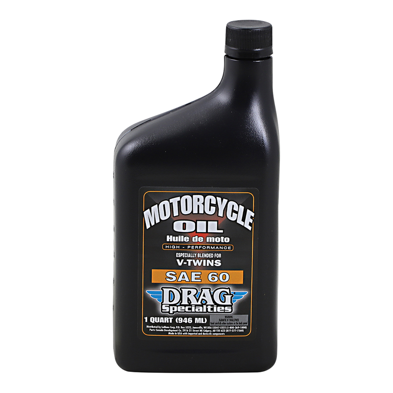 Drag Specialties Motorolja SAE 60 Drag Specialties SAE 60 Motorolja Mineral 1 Quart (946ml) Customhoj