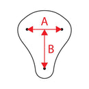 Fitzz Solo sadel Custom Solo Sadel Large 6cm Flera Modeller Customhoj