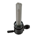 GOLAN PRODUCTS Bränslekran Svart (6-AN slanganslutning) Golan Click-slick Bränslekran 22mm. Straight outlet. Svart / Mässing / Krom Customhoj