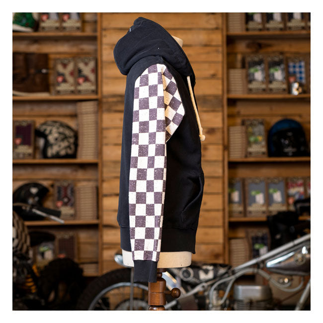 HOLY FREEDOM Tröja Holy Freedom Caferace hooded windstop Tröja Svart Customhoj