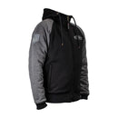 JOHN DOE Hoodie John Doe Zip Hoodie 2 Color Svart/Grå Customhoj
