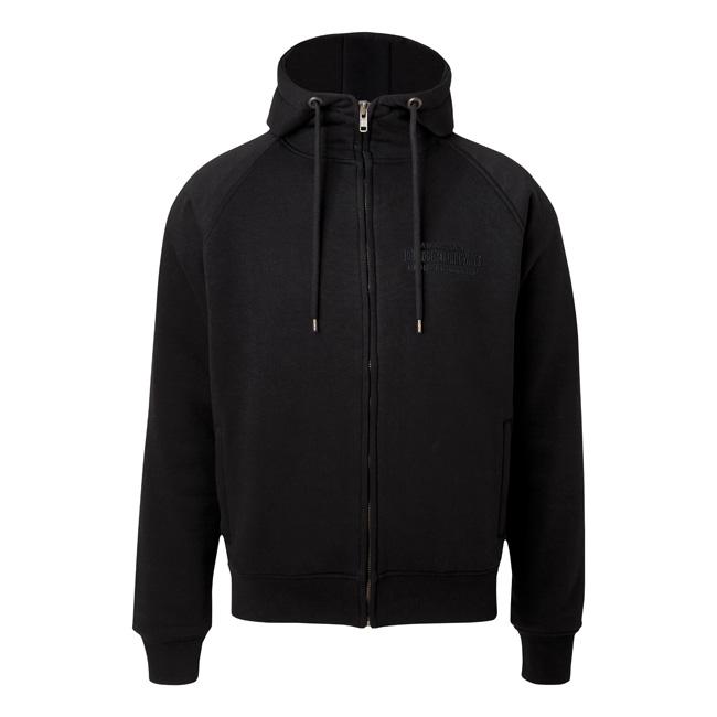 JOHN DOE Hoodie John Doe Zip Hoodie Svart Customhoj