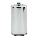 K&N Oil Filter Harley Chrome with top nut / 91-98 Dyna (Long) K&N Performance Oil Filter for Harley Customhoj