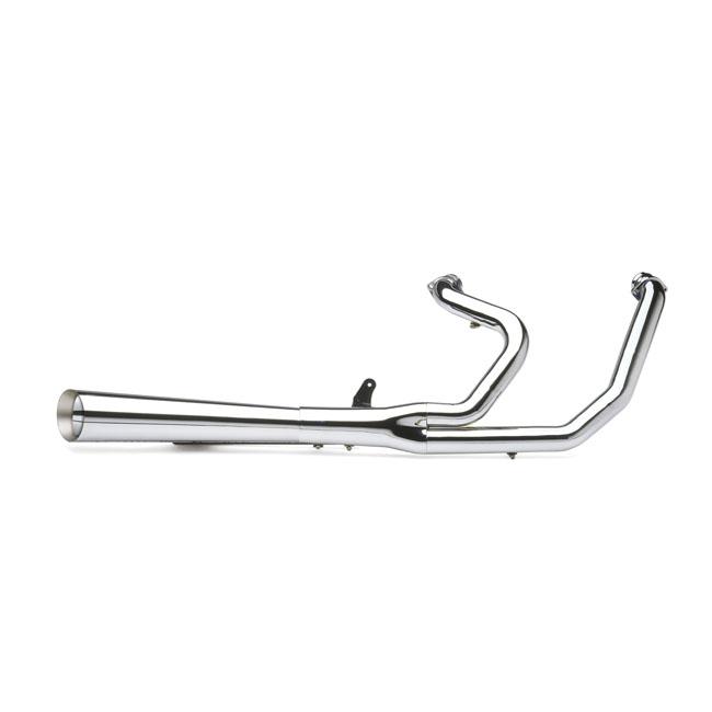 Kerker Exhausts HD Touring/Trike avgassystem Kerker 2-1 SuperMeg avgassystem Krom Touring 07-08 Customhoj