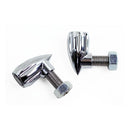 Kodlin 3 in 1 bakljus Krom Kodlin Bullet Grooved 3 In 1 Bakljus Svart / Krom Customhoj