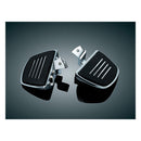 Kuryakyn Floorboards Honda 01-17 GL1800 Gold Wing & 13-16 F6B; 14-15 Valkyrie / Chrome Kuryakyn Premium Mini Boards with Comfort Drop Mounts for Honda Customhoj