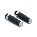 KURYAKYN Handtag HD E-THROTTLE Krom Kuryakyn Thresher Handtag E-thr. Svart / Krom Customhoj