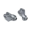 Kuryakyn Kuryakyn Adapters Bonneville SE 96-01 / Front / Silver Kuryakyn Splined Footpeg Adapters for Triumph Customhoj