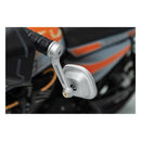 KURYAKYN Speglar styrände Silver Dillinger Spegel Styrände Svart / Silver Customhoj