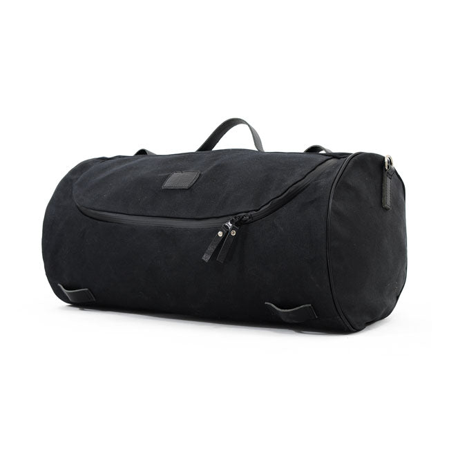 LONGRIDE Andra väskor LongRide roll bag waxed cotton wide. Black wax Customhoj